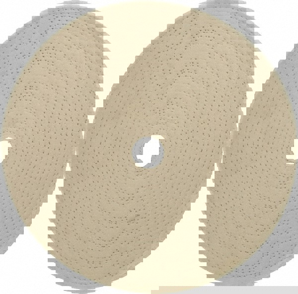 Unmounted Spiral Sewn Buffing Wheel: 12